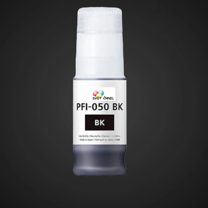 Črnilo Canon PFI-050 (5698C001AA) (črna), kompatibilno 110mL, PFI-050BK, PFI050BK, PFI-050,Canon črnila, PFI-050 črnila, ugodna črnila, Ljubljana, prihranek pri črnilu, Canon TC-20, visoko kakovostna črnila, lokalni dobavitelj črnil.